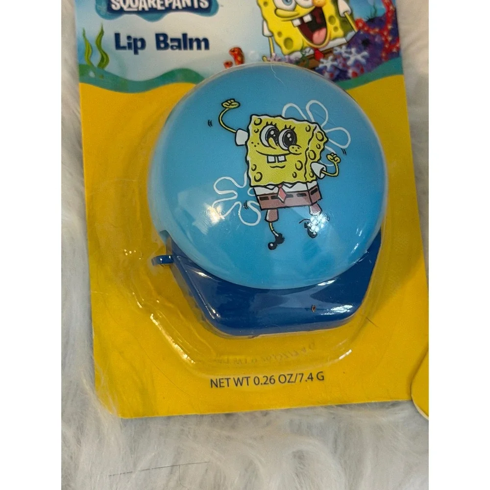 Nickelodeon SpongeBob SquarePants & Patrick Star Lip Balm Set 2pk 0.26oz NEW